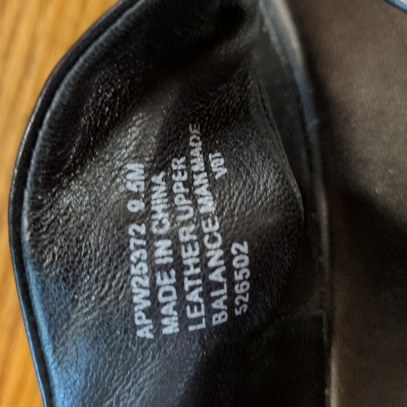 Rockport Black Leather Crossover Sandals Size 9.5 - Picture 8 of 12